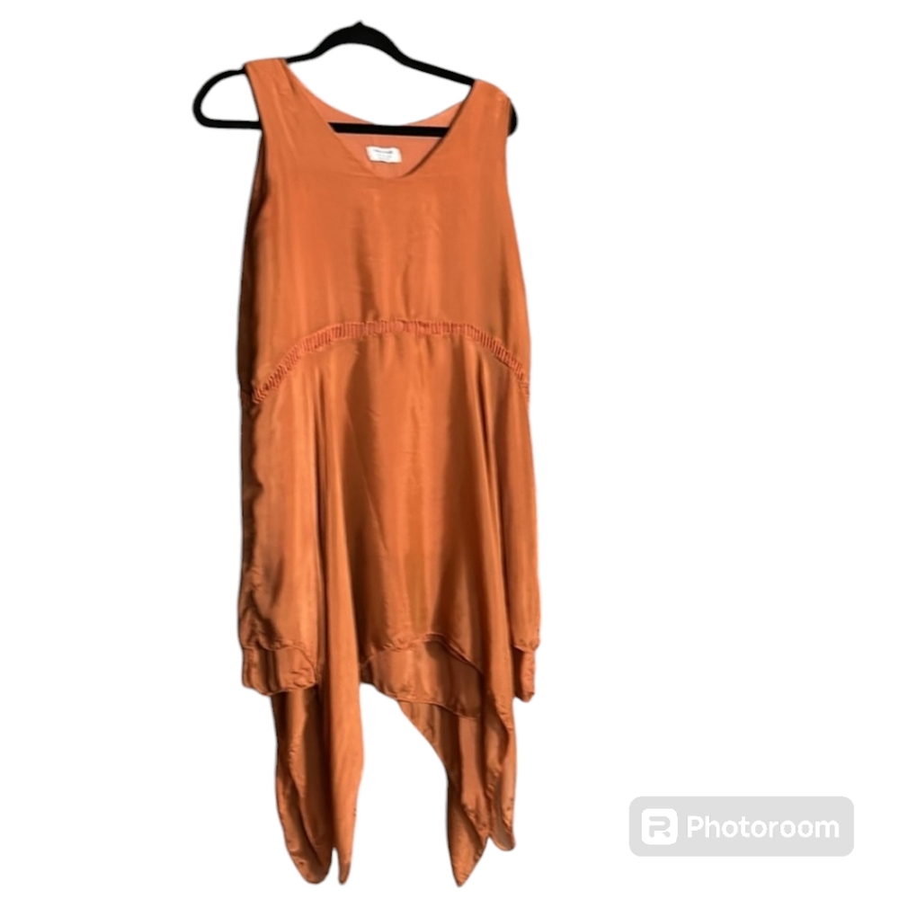 Silk/ Viscose Hankerchief Dress made in Italy